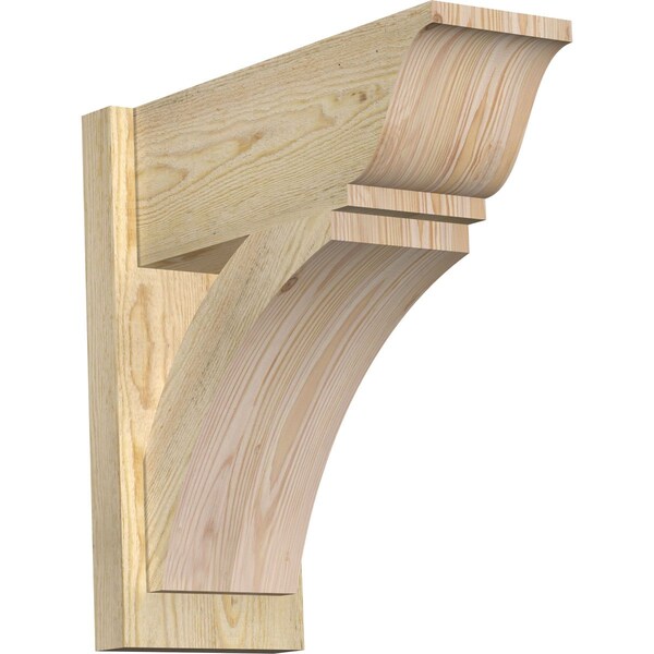 Ekena Millwork Thorton Rough Sawn Traditional Outlooker, Douglas Fir, 8"W x 20"D x 20"H OUT08X20X20THR01RDF - main